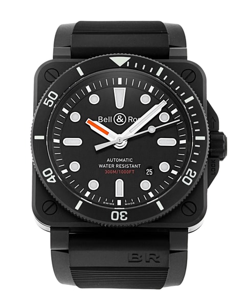 Bell and Ross BR03-92 BR0392-D-BL-CE/SRB